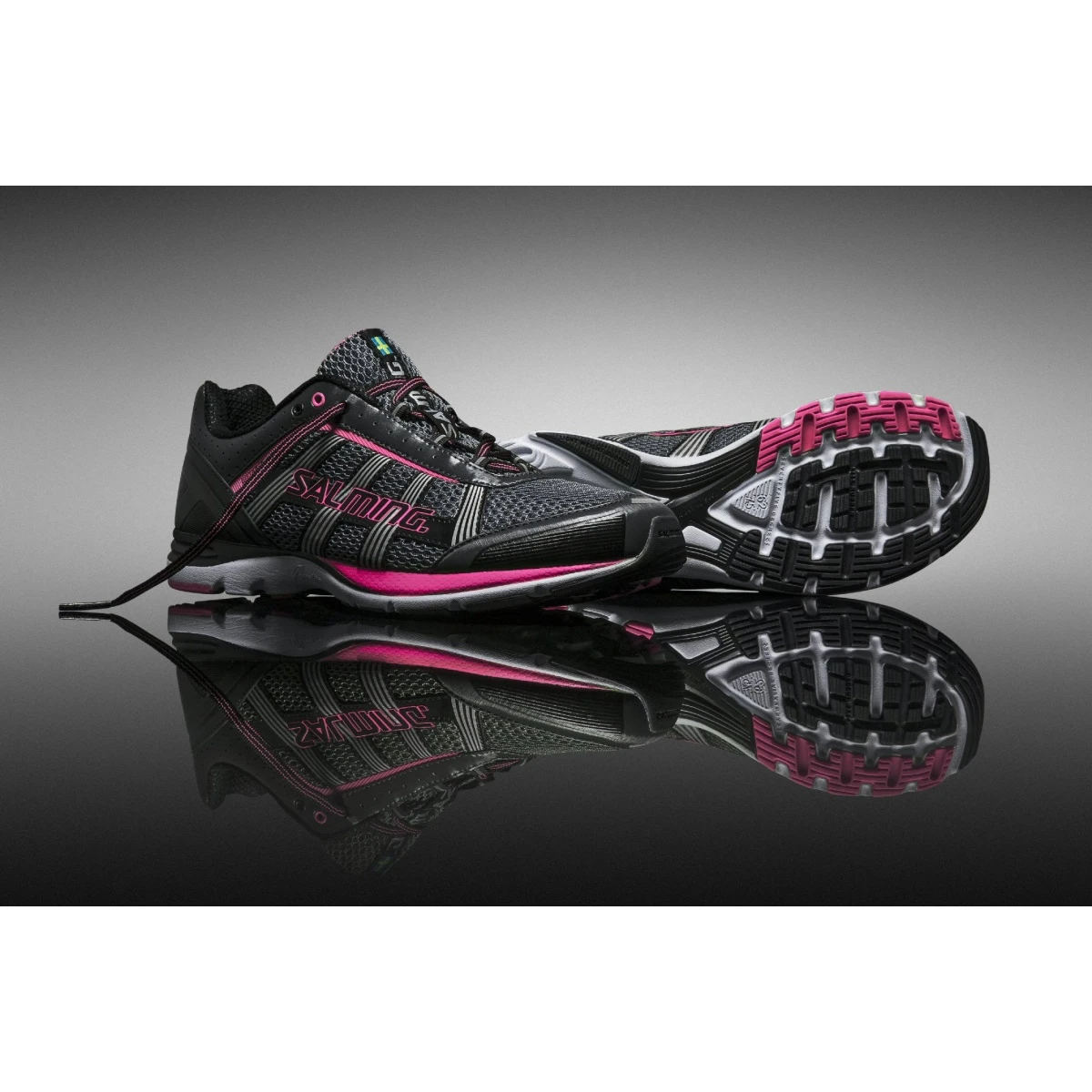 Salming Distance A2 Schwarz Laufschuhe Damen 3 Salming Distance A2 Schwarz Laufschuhe Damen