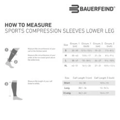 Bauerfeind Unterschenkelstrümpfe Mit Kompression Kurz Schwarz 1er -LaufPro Verkäufe BauerfeindSports compression sleeves lower leg203 1200x1200 2
