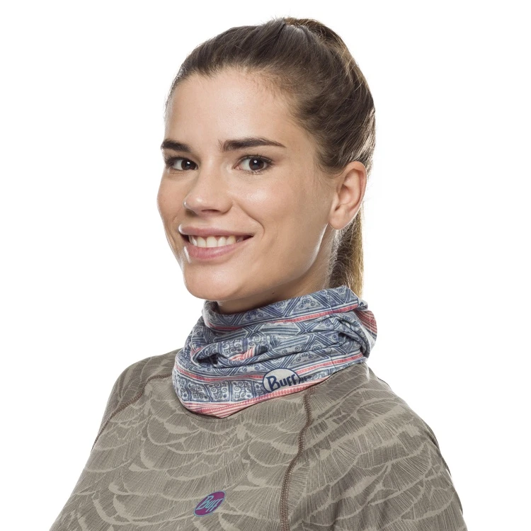 Buff Multifunktionstuch CoolNet UV+ ETHER Blau Herren/Damen 7 Buff Multifunktionstuch CoolNet UV+ ETHER Blau Herren/Damen – Bild 5