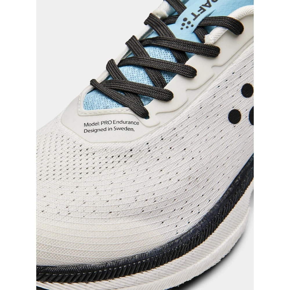 Craft Laufschuhe Pro Endur Distance (Stabilität) Weiss/aquamarineblau Herren 9 Craft Laufschuhe Pro Endur Distance (Stabilität) Weiss/aquamarineblau Herren – Bild 7