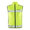 Craft Weste Visibility Vest (Sicherheitsweste Für Radfahrer, Läufer, 360° Design-Elemente) Neongelb Herren -LaufPro Verkäufe Craft 192480 1850 Visibility Vest Weste201 1000x1000 1