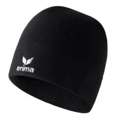 Erima Mütze (Beanie) Fleece Schwarz - 1 Stück