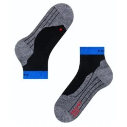 Aktion Noch Gültig Klicken Sie Auf Das Icon, Um Eine Erklärung Zu Erhalten. Falke Laufsocke RU4 Endurance Short (mittelstarke Polsterung) Schwarz/grau Herren - 1 Paar -LaufPro Verkäufe Falke 16705 3063204 632x632 1