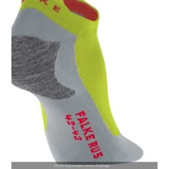 Falke Tagessocke RU5 Invisible Fuesslinge Herren Limegrün - 1 Paar -LaufPro Verkäufe Falke 16731 7601 RU5 Race 4 897x897 1