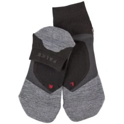 Falke Laufsocke RU4 Cool Short (mittelstarke Polsterung+Kühlung) Schwarz/grau Damen - 1 Paar -LaufPro Verkäufe Falke 16749 3010 Laufsocke RU4CoolShort Damen2 1200x1200 1