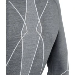Falke Langarmshirt Wool Tech (Merinowolle) Unterwäsche Hellgrau Damen -LaufPro Verkäufe Falke 33211 3757 Langarmshirt Wool 3 900x900 1