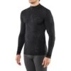 Falke Langarmshirt Wool Tech Half-Zip (Merinowolle) Unterwäsche Schwarz Herren -LaufPro Verkäufe Falke 33410 3000 Langarmshirt 1200x1200 1