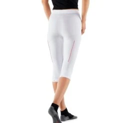 Falke Unterziehhose 3/4 Tight Warm (Feuchtigkeits- Und Temperaturregulierung ) Unterwäsche Weiss/rot Damen -LaufPro Verkäufe Falke 39117 2008 Tight 2 847x847 1