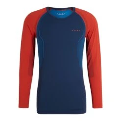 Falke Funktions-Langarmshirt Warm (schnell Trocknend, Wärmes Material) Unterwäsche Dunkelblau Herren -LaufPro Verkäufe Falke Funktions Unterwaesche dunkelblau Herren 39644 6116 6 1067x1067 1