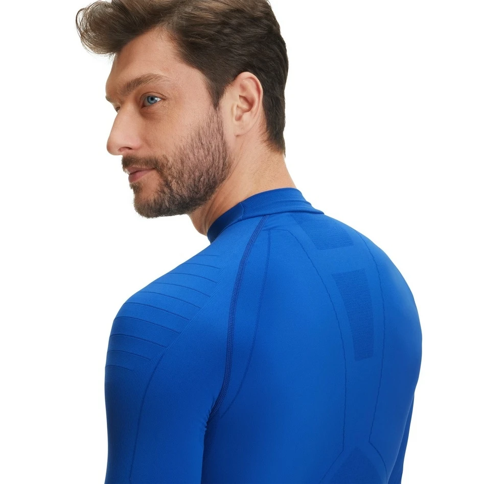 Falke Funktionsunterwäsche Langarmshirt Warm (perfekte Feuchtigkeits - Und Temperaturregulierung) Blau Herren 7 Falke Funktionsunterwäsche Langarmshirt Warm (perfekte Feuchtigkeits - Und Temperaturregulierung) Blau Herren – Bild 5