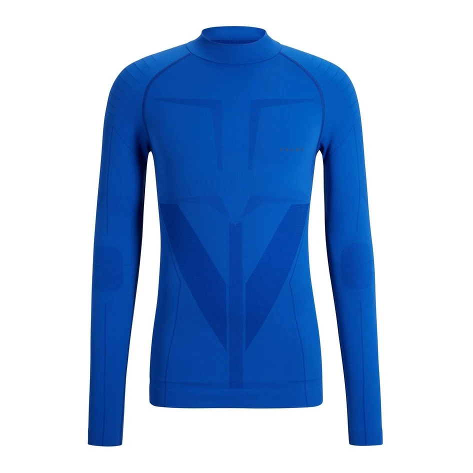 Falke Funktionsunterwäsche Langarmshirt Warm (perfekte Feuchtigkeits - Und Temperaturregulierung) Blau Herren 9 Falke Funktionsunterwäsche Langarmshirt Warm (perfekte Feuchtigkeits - Und Temperaturregulierung) Blau Herren – Bild 7