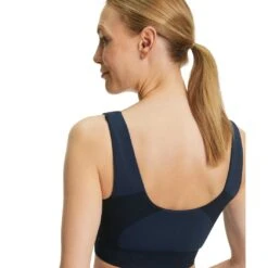 Falke Funktionsunterwäsche Sport-Bra (nahtlos, Polyamid-Mischung) Spaceblau Damen -LaufPro Verkäufe Falke Funktionsunterwaesche Sport Bra Damen 37880 6116 5 1062x1062 1