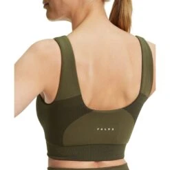 Falke Funktionsunterwäsche Sport-Bra (nahtlos, Polyamid-Mischung) Herbgrün Damen -LaufPro Verkäufe Falke Funktionsunterwaesche Sport Bra Damen 37880 7754 5 1064x1064 1