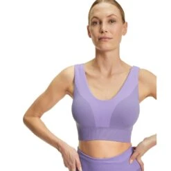 Falke Funktionsunterwäsche Sport-Bra (nahtlos, Polyamid-Mischung) Lavender Damen -LaufPro Verkäufe Falke Funktionsunterwaesche Sport Bra Damen 37880 8235 4 1065x1065 1