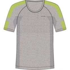 Falke Kurzarmshirt Trend Wool-Tech (Merinowolle) Unterwäsche Grau Herren