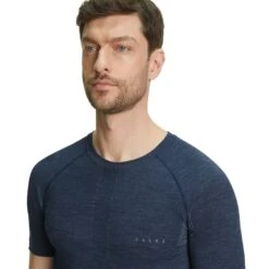 Falke Kurzarmshirt Wool-Tech Light (optimale Passform) Unterwäsche Spaceblau Herren -LaufPro Verkäufe Falke Kurzarmshirt Wool Tech Light 33238 6116 3 1067x1067 1