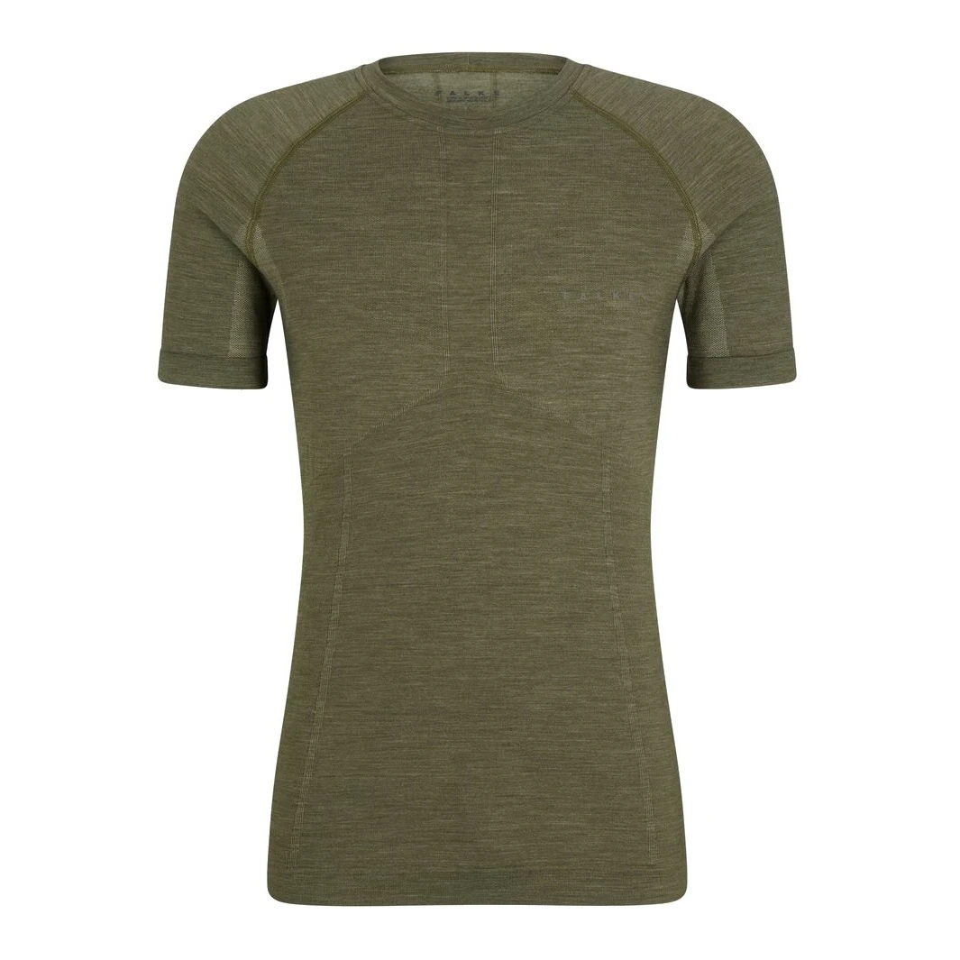 Falke Kurzarmshirt Wool-Tech Light (optimale Passform) Unterwäsche Herbgrün Herren 9 Falke Kurzarmshirt Wool-Tech Light (optimale Passform) Unterwäsche Herbgrün Herren – Bild 7