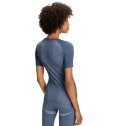 Falke Funktionsunterwäsche Kurzarmshirt Wool Tech Light (feinste Merinowolle) Blau Damen -LaufPro Verkäufe Falke Kurzarmshirt Wool Tech Light Damen 33460 6751 2 1064x1064 1