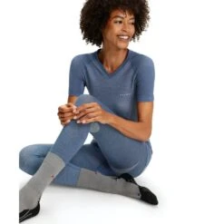Falke Funktionsunterwäsche Kurzarmshirt Wool Tech Light (feinste Merinowolle) Blau Damen -LaufPro Verkäufe Falke Kurzarmshirt Wool Tech Light Damen 33460 6751 5 1062x1062 1