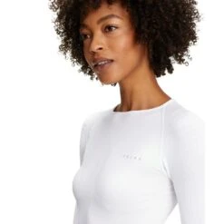 Falke Langarmshirt Warm (perfekte Feuchtigkeits - Und Temperaturregulierung) Unterwäsche Weiss Damen -LaufPro Verkäufe Falke Langarmshirt Damen 39111 2860 3 947x947 1