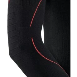 Falke Funktionsunterwäsche Langarmshirt Maximum Warm Half-Zip - Schwarz/orange Damen -LaufPro Verkäufe Falke Langarmshirt Maximum Damen 33036 3018 3 945x945 1