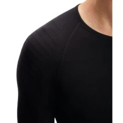 Falke Funktionsunterwäsche Langarmshirt Warm (wärmes Material, Perfekte Feuchtigkeits) Schwarz Herren -LaufPro Verkäufe Falke Langarmshirt Warm 39611 3000 3 947x947 1