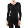 Falke Langarmshirt Wool Tech Light (perfekte Passform Für Maximale Bewegungsfreiheit) Unterwäsche Schwarz Damen -LaufPro Verkäufe Falke Langarmshirt Wool Tech Damen 33463 3000 1067x1067 1