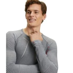 Falke Langarmshirt Wool Tech (Merinowolle) Unterwäsche Graphite Herren -LaufPro Verkäufe Falke Langarmshirt Wool Tech Herren 33411 3708 3 946x946 1