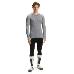 Falke Langarmshirt Wool Tech (Merinowolle) Unterwäsche Graphite Herren -LaufPro Verkäufe Falke Langarmshirt Wool Tech Herren 33411 3708 6 943x943 1
