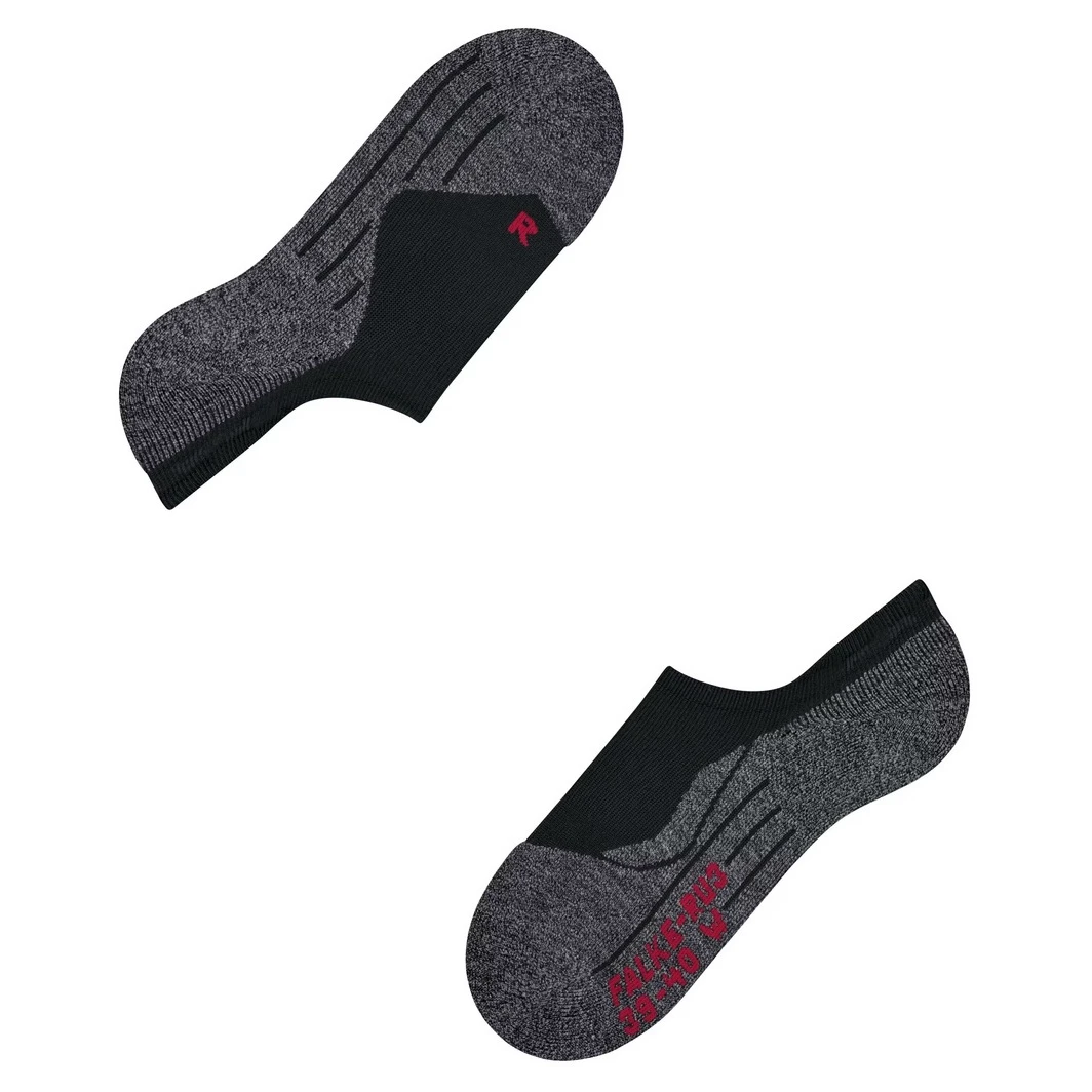 Falke Laufsocke RU3 Comfort Invisible (maximale Polsterung) Schwarz/grau Damen - 1er 9 Falke Laufsocke RU3 Comfort Invisible (maximale Polsterung) Schwarz/grau Damen - 1er – Bild 7