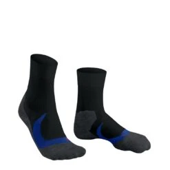 Falke Laufsocke RU4 Cool (mittelstarke Polsterung+Kühlung) Schwarz/grau/blau Herren - 1 Paar -LaufPro Verkäufe Falke Laufsocke RU4 Cool Herren 16746 3006 3 1062x1062 1