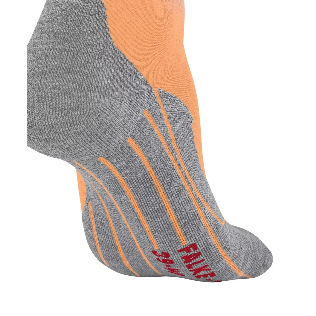Falke Laufsocke RU4 Short Orange/grau Damen - 1 Paar 6 Falke Laufsocke RU4 Short Orange/grau Damen - 1 Paar – Bild 4