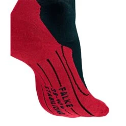 Falke Laufsocke Stabilizing Cool (mittelstarke Polsterung) Schwarz/rot Damen -LaufPro Verkäufe Falke Laufsocke Stabilizing Cool Damen 16078 3008 2 900x900 1