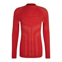 Falke Funktionsunterwäsche Langarmshirt Wool-Tech (feinste Merinowolle, Hohe Bewegungsfreiheit) Rot Herren -LaufPro Verkäufe Falke Merinowolle Langarmshirt Herren 33424 8097 5 930x930 1