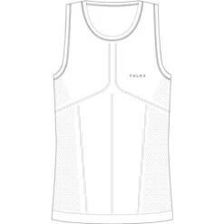 Falke Funktionsunterwäsche Singlet Ultralight Cool (Enge Passform Und Maximale Bewegungsfreiheit) Weiss Herren