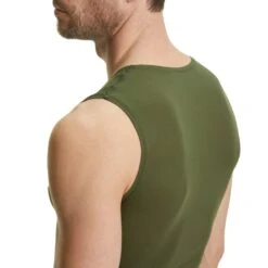 Falke Funktionsunterwäsche Singlet Ultralight Cool (Enge Passform Und Maximale Bewegungsfreiheit) Herbgrün Herren -LaufPro Verkäufe Falke Singlet Ultralight Cool Herren 33772 7754 4 1063x1063 1