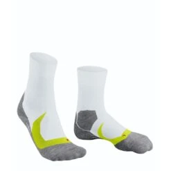Falke Laufsocke RU4 Cool (mittelstarke Polsterung+Kühlung) Weiss/gelb Herren - 1 Paar -LaufPro Verkäufe Falke Socken ru4 Herren weissgrau 6 879x879 1