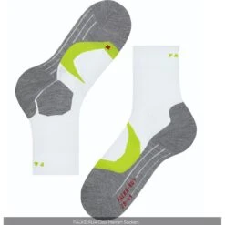 Falke Laufsocke RU4 Cool (mittelstarke Polsterung+Kühlung) Weiss/gelb Herren - 1 Paar -LaufPro Verkäufe Falke Socken ru4 Herren weissgrau 9 865x865 1