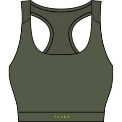 Falke Funktionsunterwäsche Sport-Bra (Polyamid-Mischung) Herbgrün Damen