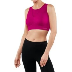 Falke Sport-Bra Maximum Support (Hochelastisch, Nahtlos) Berrypink Damen