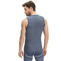 Falke Funktionsunterwäsche Unterhemd Wool Tech Singlet Light (maximale Bewegungsfreiheit) Blau Herren -LaufPro Verkäufe Falke Unterhemd Wool Singlet Herren 33231 6751 2 1063x1063 1