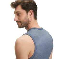 Falke Funktionsunterwäsche Unterhemd Wool Tech Singlet Light (maximale Bewegungsfreiheit) Blau Herren -LaufPro Verkäufe Falke Unterhemd Wool Singlet Herren 33231 6751 4 1061x1061 1