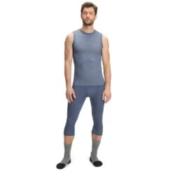 Falke Funktionsunterwäsche Unterhemd Wool Tech Singlet Light (maximale Bewegungsfreiheit) Blau Herren -LaufPro Verkäufe Falke Unterhemd Wool Singlet Herren 33231 6751 6 1063x1063 1