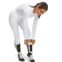 Falke Unterziehhose 3/4 Tight Warm (Feuchtigkeits- Und Temperaturregulierung ) Unterwäsche Weiss Damen -LaufPro Verkäufe Falke Unterziehhose Tight Warm Damen 39117 2860 6 947x947 1