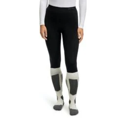 Falke Unterziehhose 3/4 Tight Warm (Feuchtigkeits- Und Temperaturregulierung ) Unterwäsche Schwarz Damen