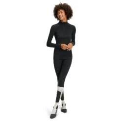 Falke Unterziehhose 3/4 Tight Wool-Tech (feinste Merinowolle) Unterwäsche Schwarz Damen -LaufPro Verkäufe Falke Unterziehhose Tight Wool Tech Damen 33217 3000 5 1064x1064 1