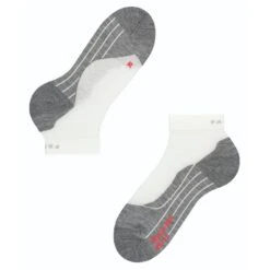 Aktion Noch Gültig Klicken Sie Auf Das Icon, Um Eine Erklärung Zu Erhalten. Falke Laufsocke RU4 Endurance Short (mittelstarke Polsterung) Weiss/grau Herren - 1 Paar -LaufPro Verkäufe Falke socken ru4 short herren weiss 4 896x896 1