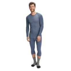 Falke Funktionsunterwäsche Langarmshirt Wool-Tech Light (feinste Merinowolle) Blau Herren -LaufPro Verkäufe Falke unterwaesche Langarmshirt Wool tech 33233 6751 2 947x947 1