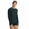 Falke Funktionsunterwäsche Langarmshirt Wool-Tech Light (feinste Merinowolle) Grün Herren -LaufPro Verkäufe Falke unterwaesche Langarmshirt Wool tech 33233 7385 899x899 1