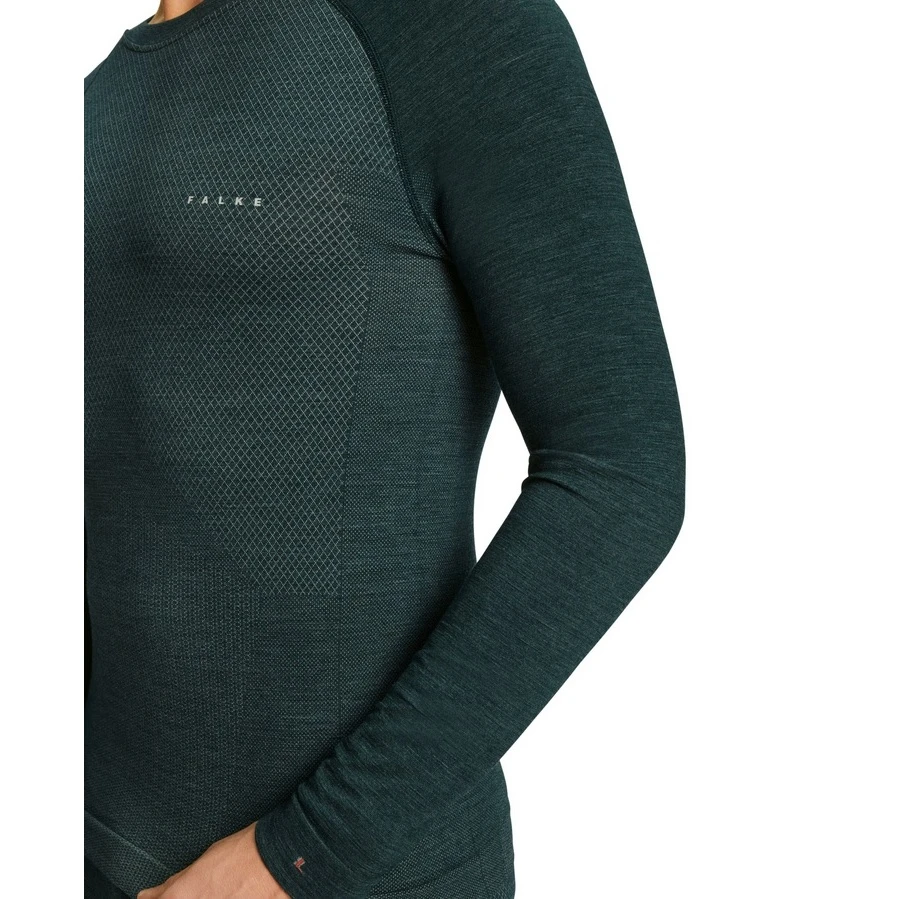 Falke Funktionsunterwäsche Langarmshirt Wool-Tech Light (feinste Merinowolle) Grün Herren 8 Falke Funktionsunterwäsche Langarmshirt Wool-Tech Light (feinste Merinowolle) Grün Herren – Bild 6